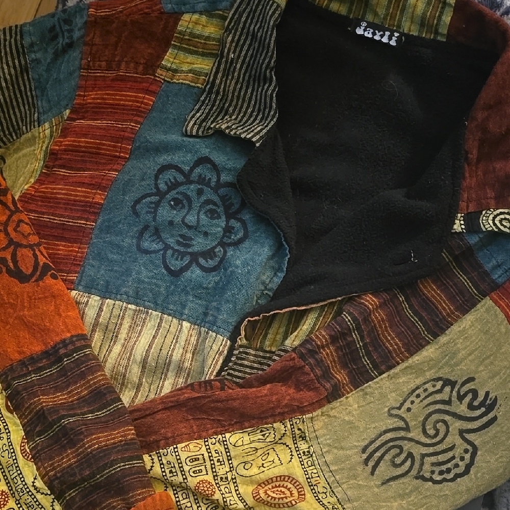 Colorful Patchwork Jacket - image 1